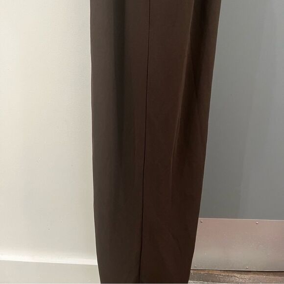 Loba Maxi Dress Debora Pearl Brown Halter Beaded Wedding Guest size S - Picture 9 of 9